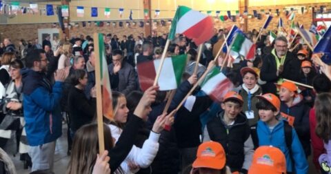 Les enfants marinéens à Sainte Sigolène